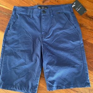 Men's Navy Blue Casual Shorts by Hurley